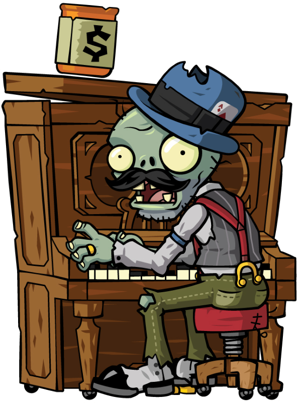 Зомби-пианист (Pianist Zombie) | PvZ 2