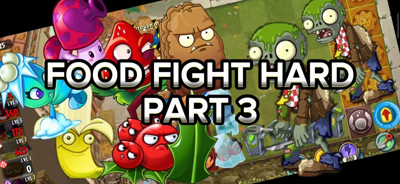 Food Fight HADRCOR Part 3 (Битва Едой Хардкор Часть 3)