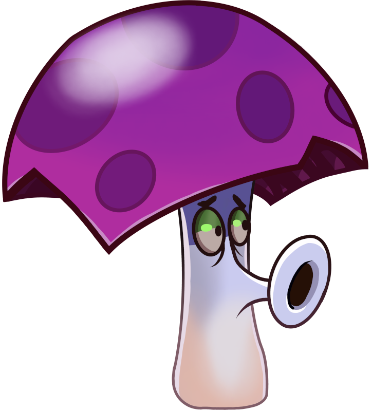 Трусо-гриб (Scaredy-shroom) | PvZ 2