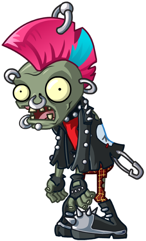 Зомби-панк (Punk Zombie) | PvZ 2