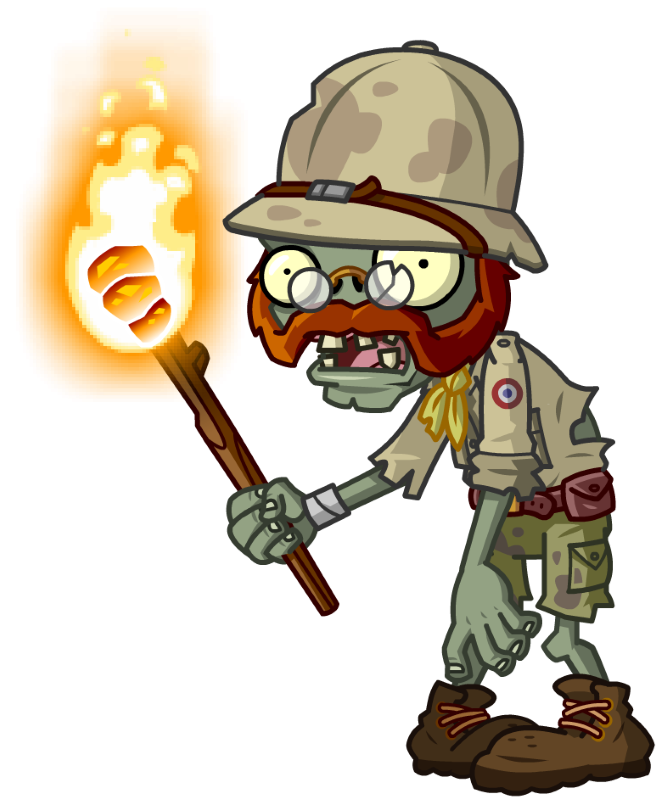 Зомби-исследователь (Explorer Zombie) | PvZ 2