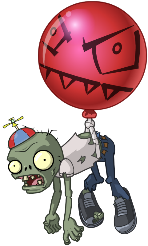 Зомби на шарике (Balloon Zombie) | PvZ 2