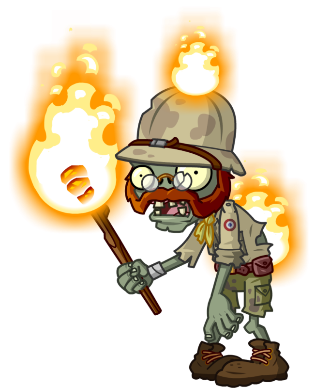 Зомби поджигатель (Torchlight Zombie) | PvZ 2