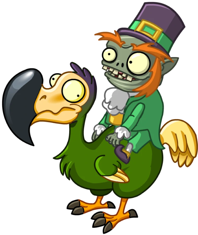 Удачливый зомби на додо (Lucky Dodo Zombie) | PvZ 2