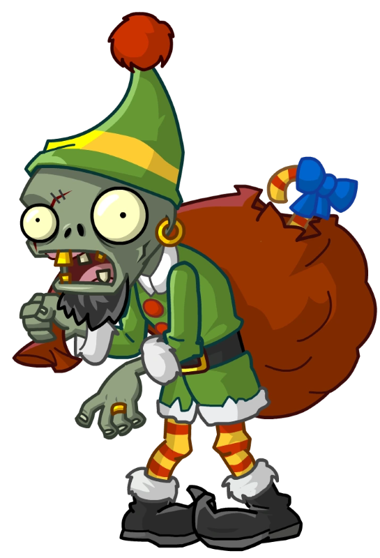 Рождественский зомби-головорез (Christmas Zombie Thug) | PvZ 2
