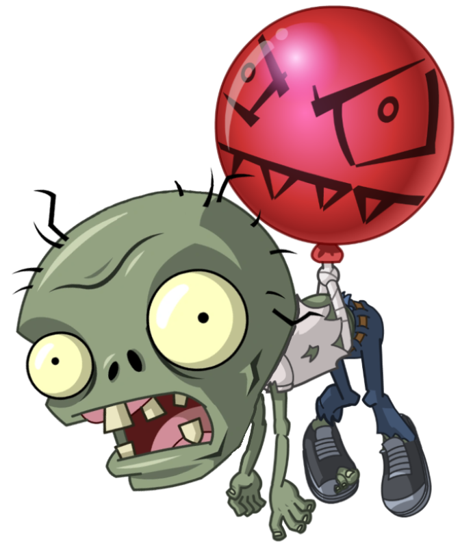 Мозговитый зомби на шарике (Brainz zombie on a ball) | PvZ 2