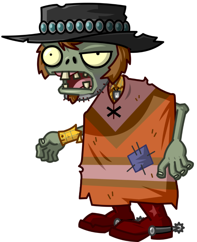 Зомби с пончо (Poncho Zombie) | PvZ 2