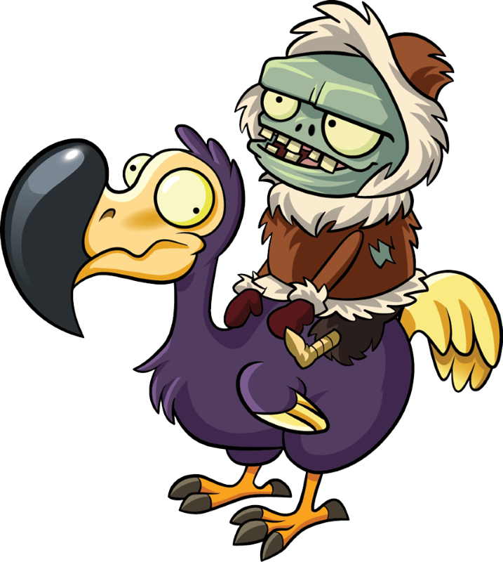 Зомби на додо (Dodo Rider Zombie) | PvZ 2