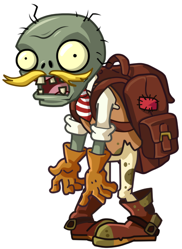 Зомби-авантюрист (Adventurer Zombie) | PvZ 2