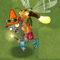 Bug Conehead Zombie