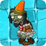 Пещерный зомби с конусом (Cave Conehead Zombie)